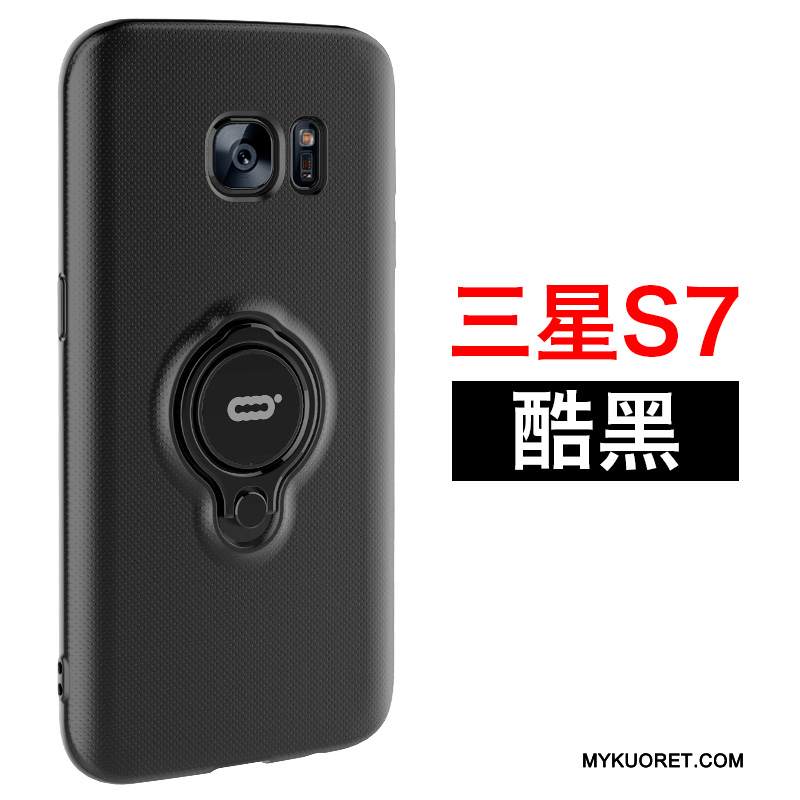 Kuori Samsung Galaxy S7 Laukut Jauhe Puhelimen Kuoret, Kotelo Samsung Galaxy S7 Tuki Magneettinen Rengas
