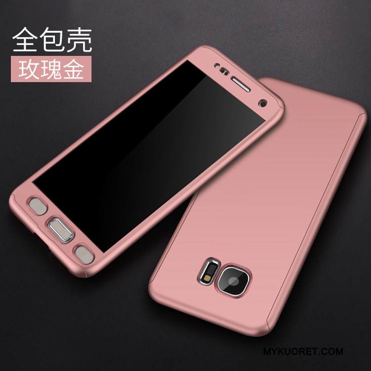 Kuori Samsung Galaxy S7 Laukut Kova Pesty Suede, Kotelo Samsung Galaxy S7 Suojaus Puhelimen Kuoret