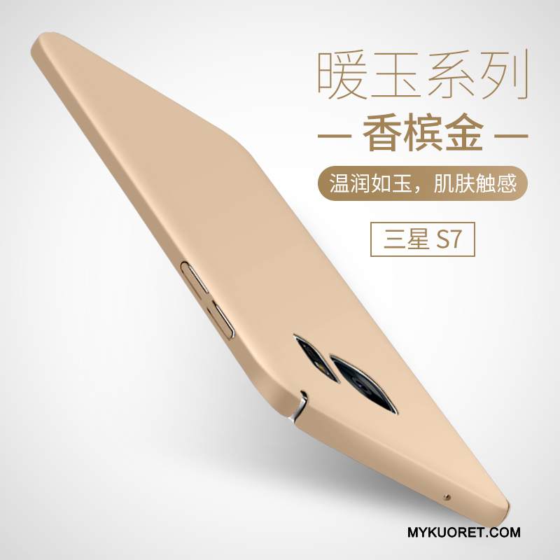 Kuori Samsung Galaxy S7 Laukut Kova Puhelimen Kuoret, Kotelo Samsung Galaxy S7 Monivärinen Murtumaton Pesty Suede