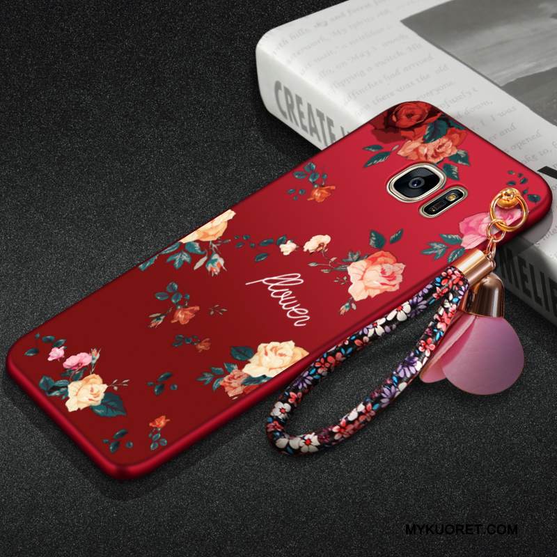 Kuori Samsung Galaxy S7 Laukut Musta Persoonallisuus, Kotelo Samsung Galaxy S7 Suojaus Puhelimen Kuoret