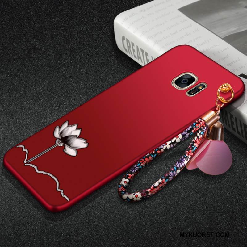 Kuori Samsung Galaxy S7 Laukut Musta Persoonallisuus, Kotelo Samsung Galaxy S7 Suojaus Puhelimen Kuoret