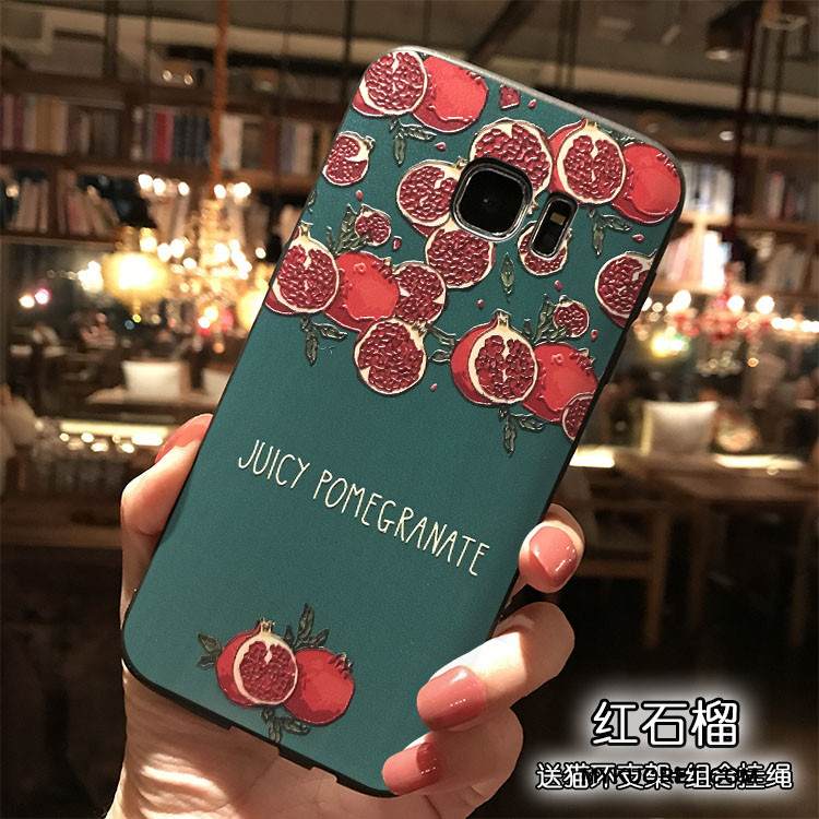 Kuori Samsung Galaxy S7 Laukut Persoonallisuus Puhelimen Kuoret, Kotelo Samsung Galaxy S7 Silikoni Kiinalainen Tyyli Ripustettavat Koristeet