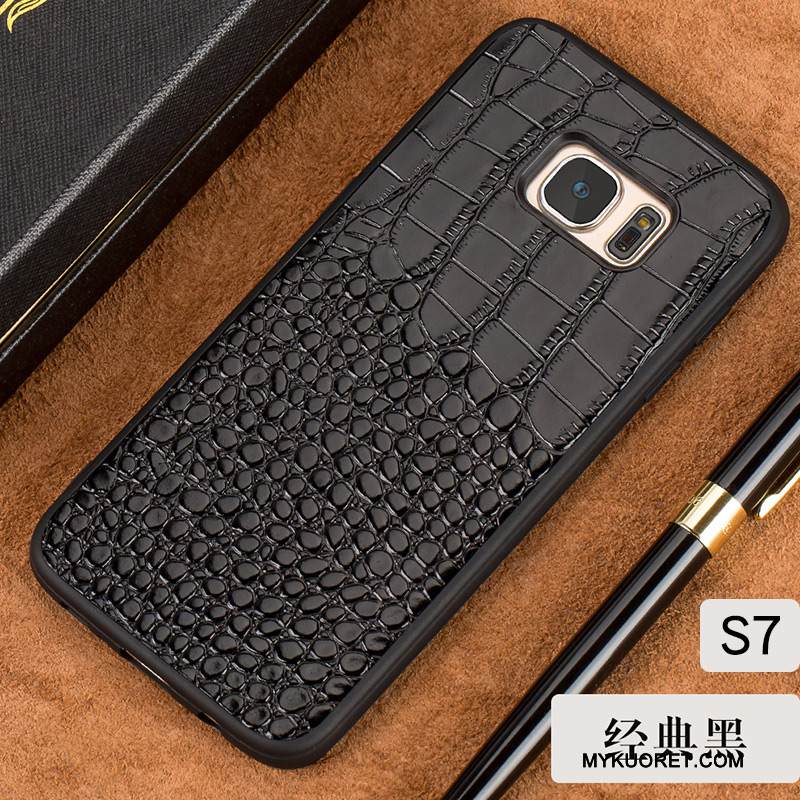 Kuori Samsung Galaxy S7 Laukut Persoonallisuus Tyylikäs, Kotelo Samsung Galaxy S7 Silikoni Trendi Kova
