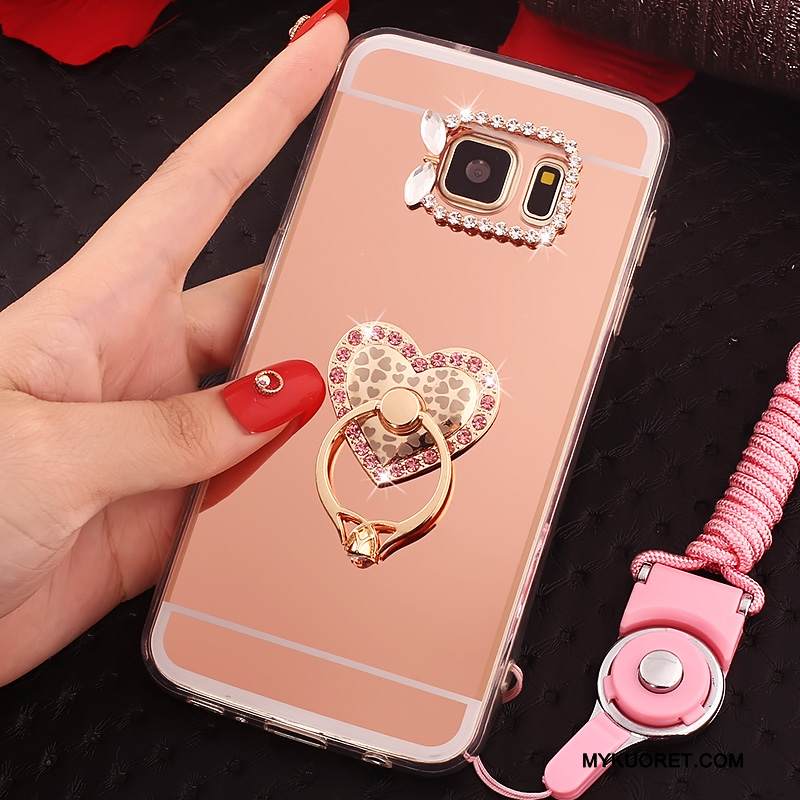 Kuori Samsung Galaxy S7 Laukut Ripustettavat Koristeet Puhelimen Kuoret, Kotelo Samsung Galaxy S7 Silikoni Rengas Murtumaton