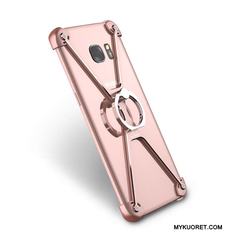 Kuori Samsung Galaxy S7 Luova Murtumaton Kulta, Kotelo Samsung Galaxy S7 Metalli Persoonallisuus Puhelimen Kuoret