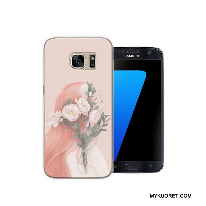 Kuori Samsung Galaxy S7 Luova Persoonallisuus Jauhe, Kotelo Samsung Galaxy S7 Suojaus Murtumaton Puhelimen Kuoret