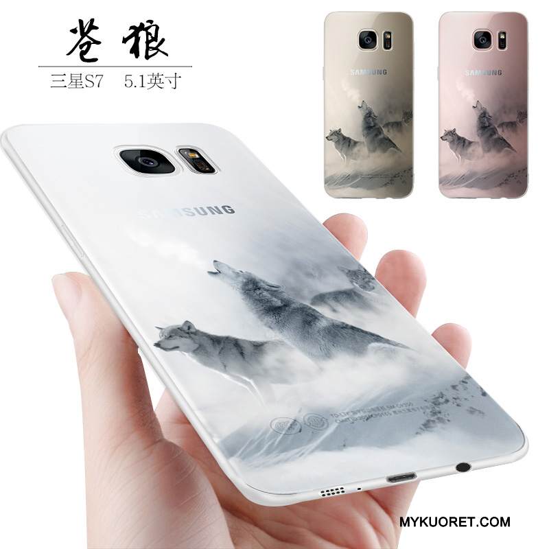 Kuori Samsung Galaxy S7 Luova Persoonallisuus Puhelimen Kuoret, Kotelo Samsung Galaxy S7 Silikoni Pieni Trendi