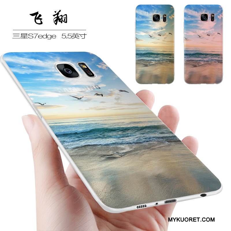 Kuori Samsung Galaxy S7 Luova Persoonallisuus Puhelimen Kuoret, Kotelo Samsung Galaxy S7 Silikoni Pieni Trendi