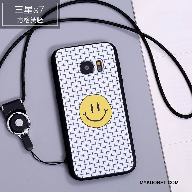 Kuori Samsung Galaxy S7 Luova Puhelimen Kuoret Murtumaton, Kotelo Samsung Galaxy S7 Silikoni Trendi Persoonallisuus