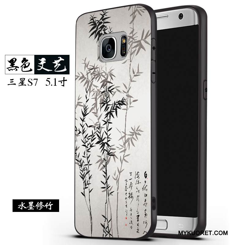 Kuori Samsung Galaxy S7 Luova Trendi Puhelimen Kuoret, Kotelo Samsung Galaxy S7 Suojaus Persoonallisuus Murtumaton