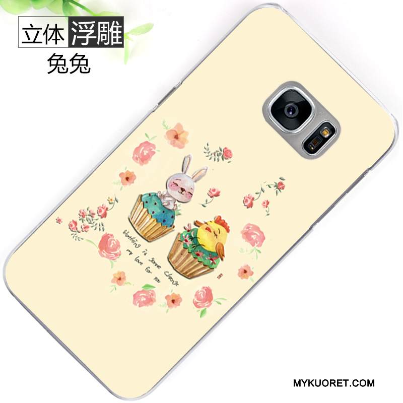 Kuori Samsung Galaxy S7 Maalaus Murtumaton Jauhe, Kotelo Samsung Galaxy S7 Kohokuviointi