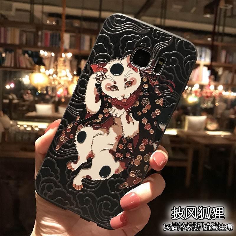 Kuori Samsung Galaxy S7 Monivärinen Persoonallisuus Tuuli, Kotelo Samsung Galaxy S7 Laukut Puhelimen Kuoret Trendi