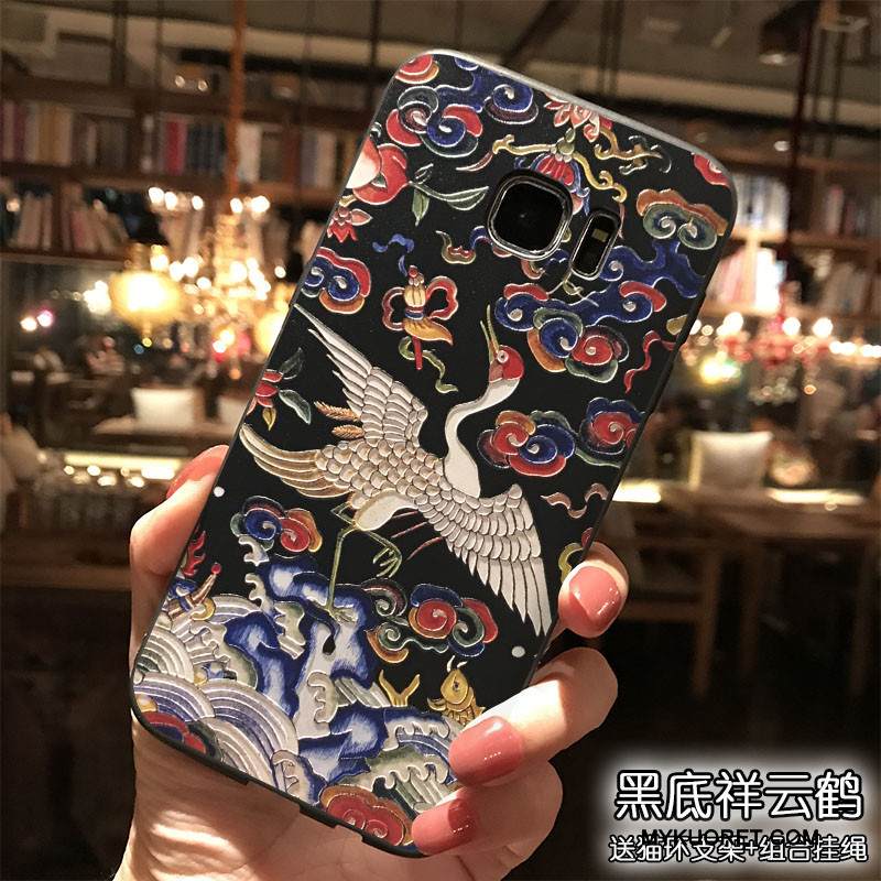 Kuori Samsung Galaxy S7 Monivärinen Persoonallisuus Tuuli, Kotelo Samsung Galaxy S7 Laukut Puhelimen Kuoret Trendi