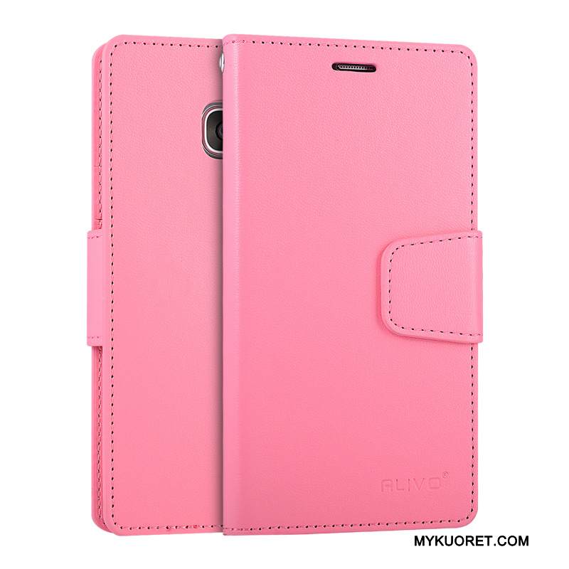 Kuori Samsung Galaxy S7 Nahka Puhelimen Kuoret Punainen, Kotelo Samsung Galaxy S7 Silikoni