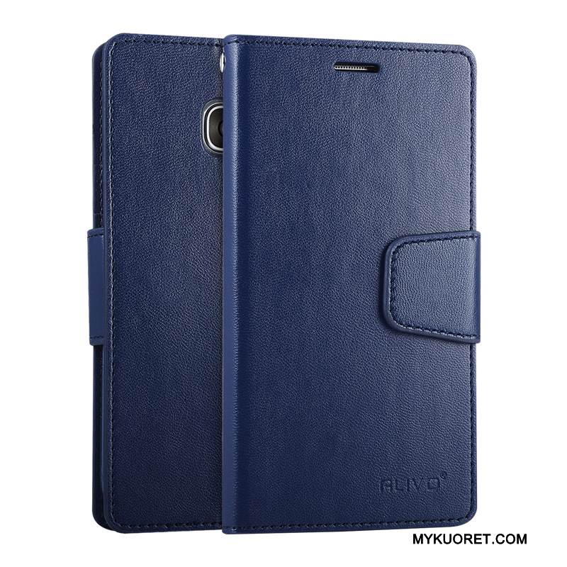 Kuori Samsung Galaxy S7 Nahka Puhelimen Kuoret Punainen, Kotelo Samsung Galaxy S7 Silikoni