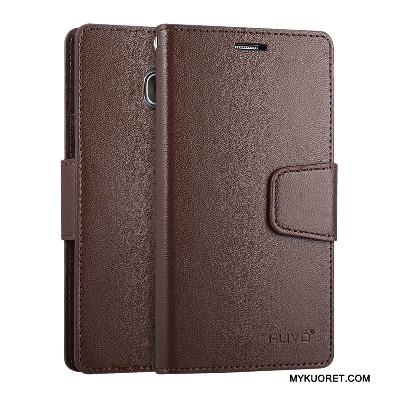 Kuori Samsung Galaxy S7 Nahka Puhelimen Kuoret Punainen, Kotelo Samsung Galaxy S7 Silikoni