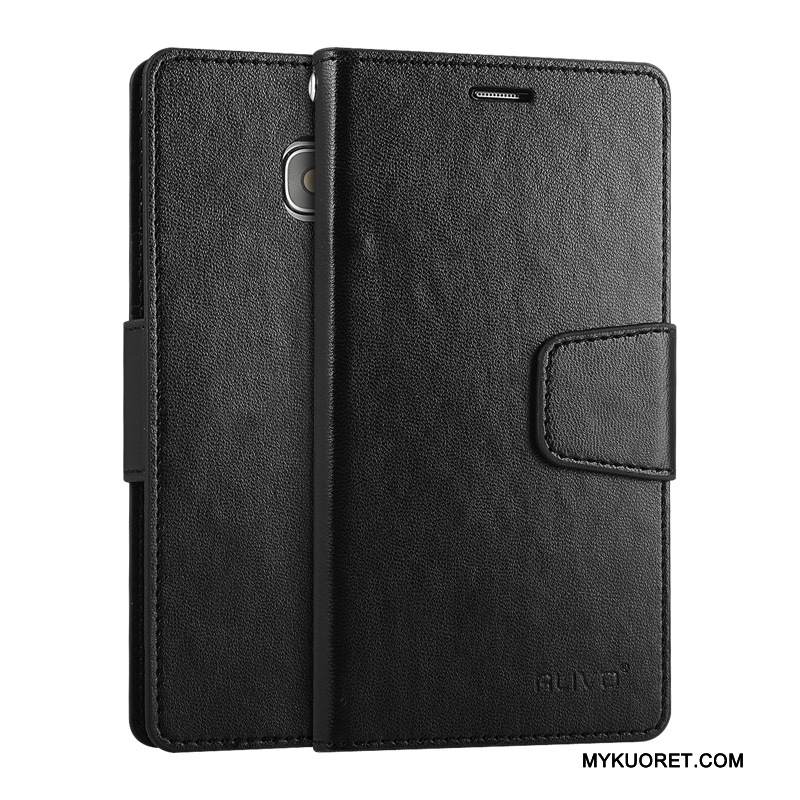 Kuori Samsung Galaxy S7 Nahka Puhelimen Kuoret Punainen, Kotelo Samsung Galaxy S7 Silikoni