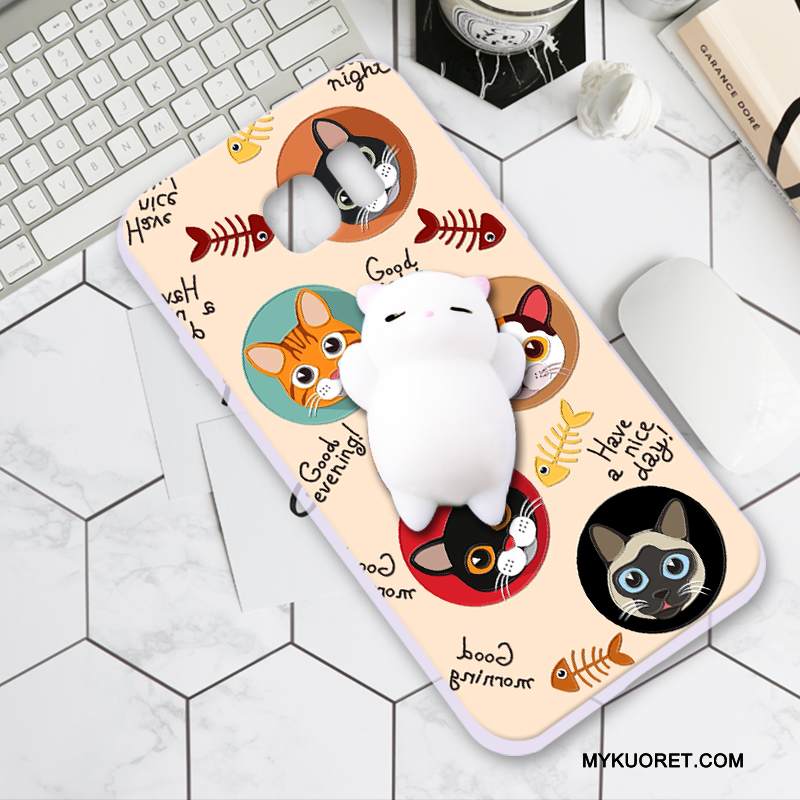 Kuori Samsung Galaxy S7 Pehmeä Neste Dekompressointi Puhelimen Kuoret, Kotelo Samsung Galaxy S7 Luova Persoonallisuus Sininen