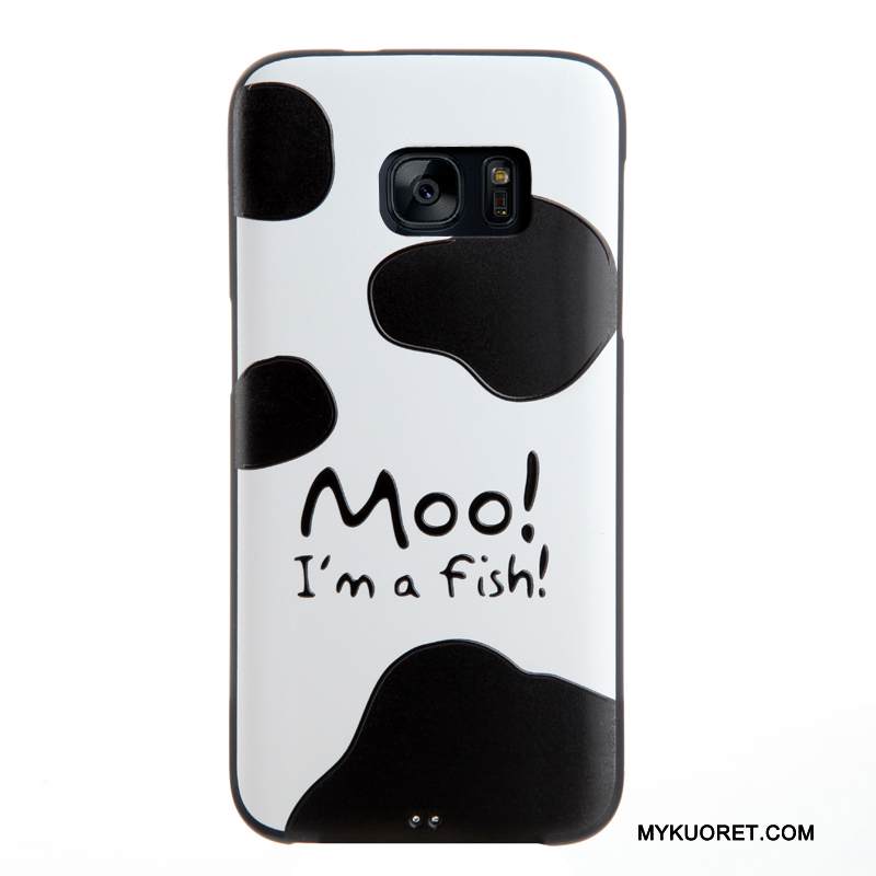 Kuori Samsung Galaxy S7 Pehmeä Neste Keltainen Vaalean, Kotelo Samsung Galaxy S7 Sarjakuva Puhelimen Kuoret Trendi