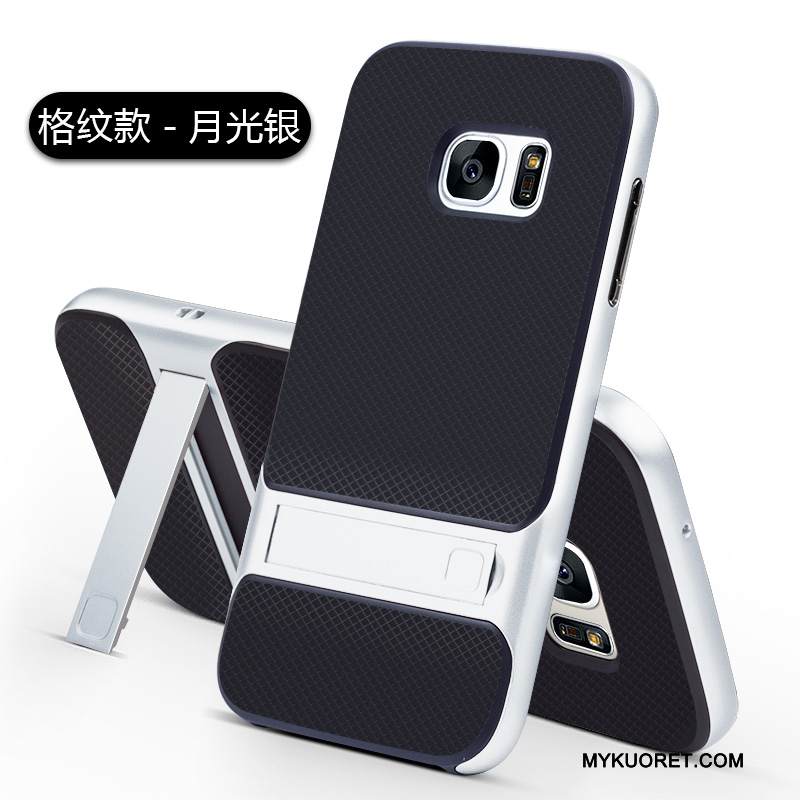 Kuori Samsung Galaxy S7 Pehmeä Neste Murtumaton Jauhe, Kotelo Samsung Galaxy S7 Tuki Persoonallisuus Puhelimen Kuoret