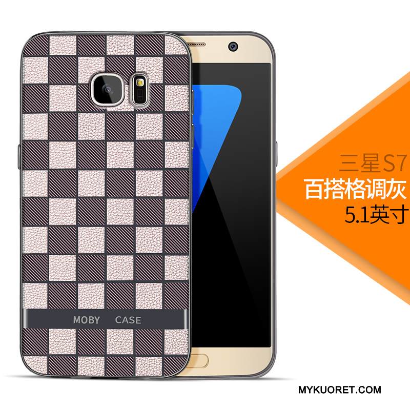 Kuori Samsung Galaxy S7 Pehmeä Neste Puhelimen Kuoret Liiketoiminta, Kotelo Samsung Galaxy S7 Silikoni Murtumaton Jauhe