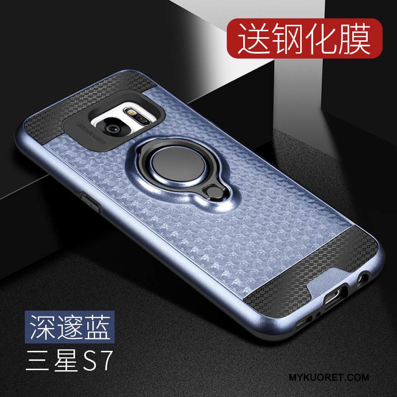 Kuori Samsung Galaxy S7 Pehmeä Neste Punainen Trendi, Kotelo Samsung Galaxy S7 Laukut Puhelimen Kuoret Murtumaton