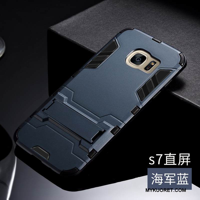 Kuori Samsung Galaxy S7 Silikoni Punainen Puhelimen Kuoret, Kotelo Samsung Galaxy S7 Suojaus Kova Trendi