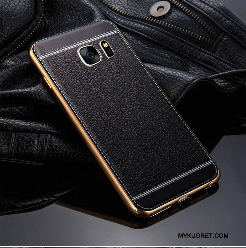 Kuori Samsung Galaxy S7 Silikoni Punainen Puhelimen Kuoret, Kotelo Samsung Galaxy S7 Suojaus Murtumaton