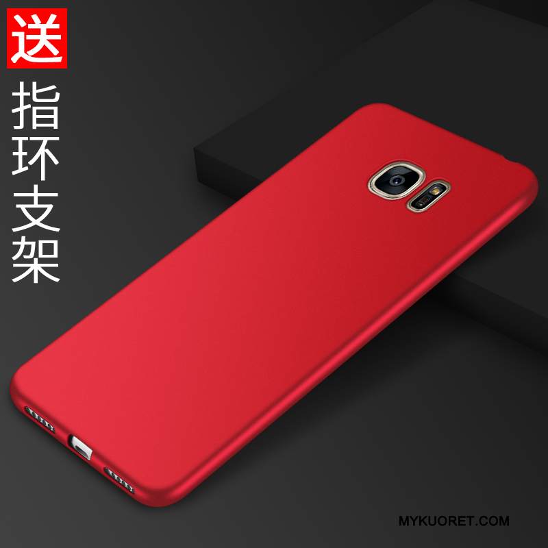 Kuori Samsung Galaxy S7 Silikoni Yksinkertainen Murtumaton, Kotelo Samsung Galaxy S7 Tuki Puhelimen Kuoret 说