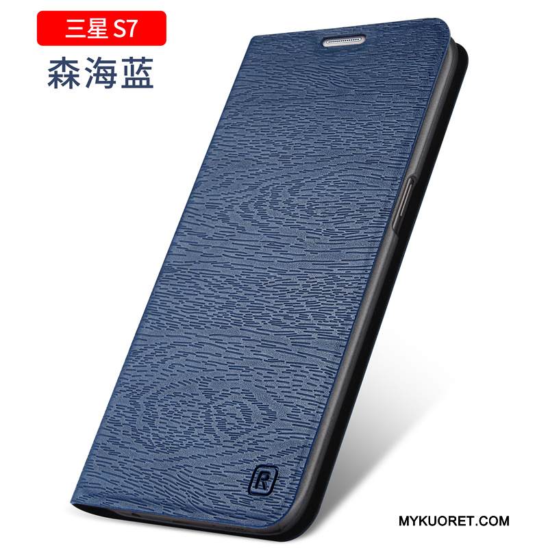 Kuori Samsung Galaxy S7 Suojaus Murtumaton Puhelimen Kuoret, Kotelo Samsung Galaxy S7 Kuoret Kulta