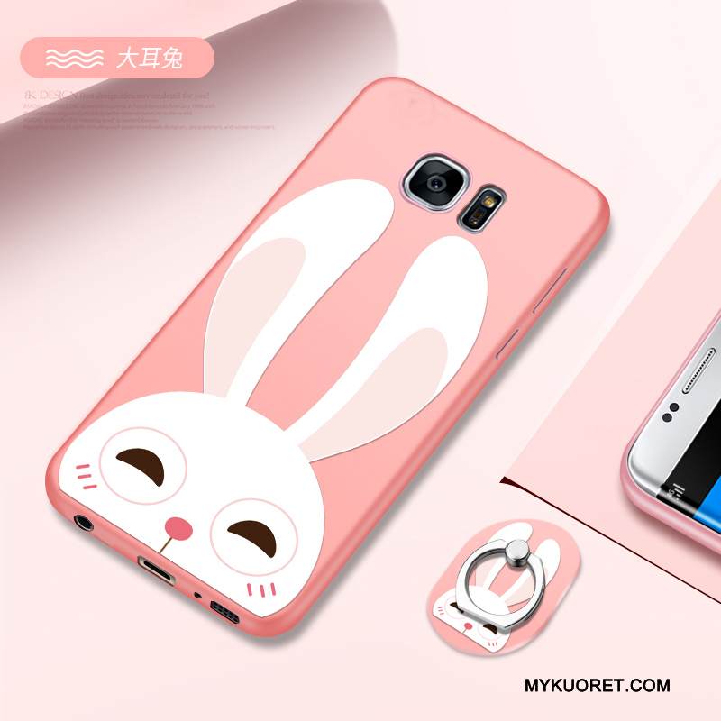 Kuori Samsung Galaxy S7 Suojaus Persoonallisuus Murtumaton, Kotelo Samsung Galaxy S7 Pehmeä Neste Jauhe Puhelimen Kuoret