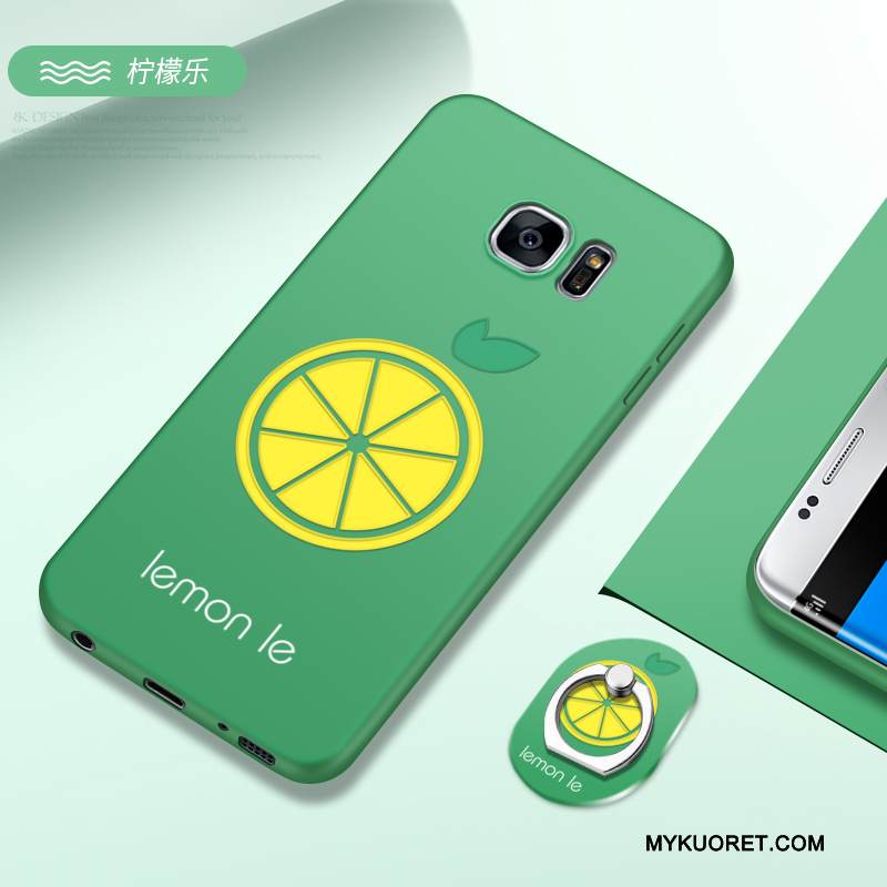 Kuori Samsung Galaxy S7 Suojaus Persoonallisuus Murtumaton, Kotelo Samsung Galaxy S7 Pehmeä Neste Jauhe Puhelimen Kuoret