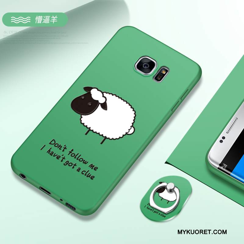 Kuori Samsung Galaxy S7 Suojaus Persoonallisuus Murtumaton, Kotelo Samsung Galaxy S7 Pehmeä Neste Jauhe Puhelimen Kuoret