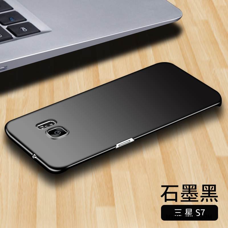 Kuori Samsung Galaxy S7 Suojaus Puhelimen Kuoret Kova, Kotelo Samsung Galaxy S7 Pesty Suede Murtumaton