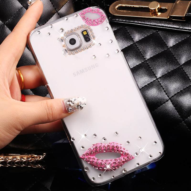 Kuori Samsung Galaxy S7 Suojaus Puhelimen Kuoret Läpinäkyvä, Kotelo Samsung Galaxy S7 Kova Kristalli