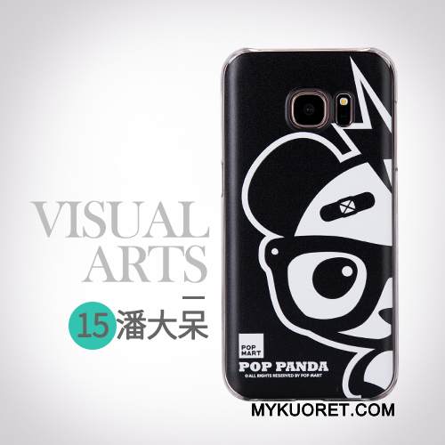 Kuori Samsung Galaxy S7 Suojaus Trendi Puhelimen Kuoret, Kotelo Samsung Galaxy S7 Sarjakuva Persoonallisuus Keltainen