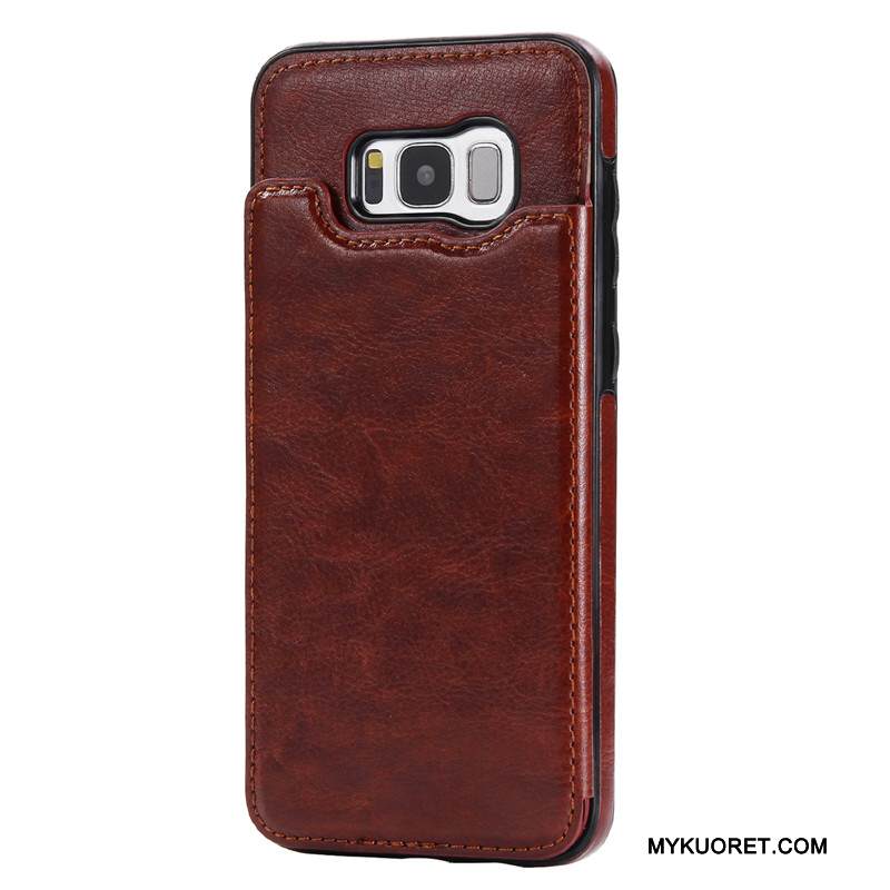 Kuori Samsung Galaxy S8 Kuoret Niitti Kortti, Kotelo Samsung Galaxy S8 Salkku Puhelimen Kuoret