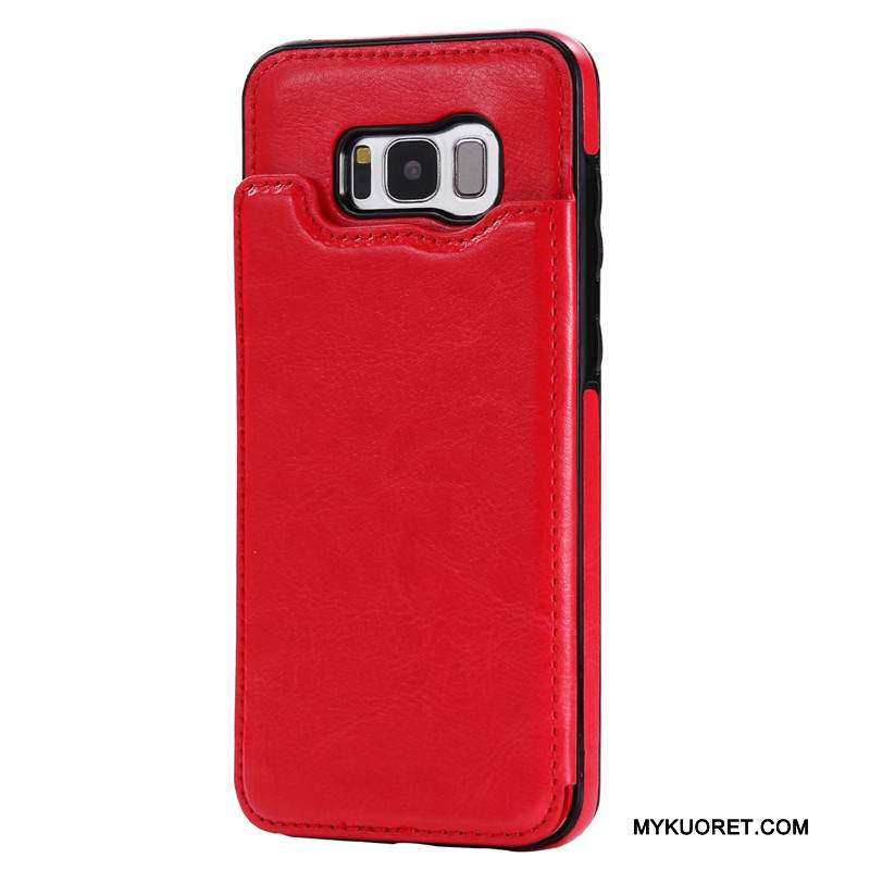 Kuori Samsung Galaxy S8 Kuoret Niitti Kortti, Kotelo Samsung Galaxy S8 Salkku Puhelimen Kuoret