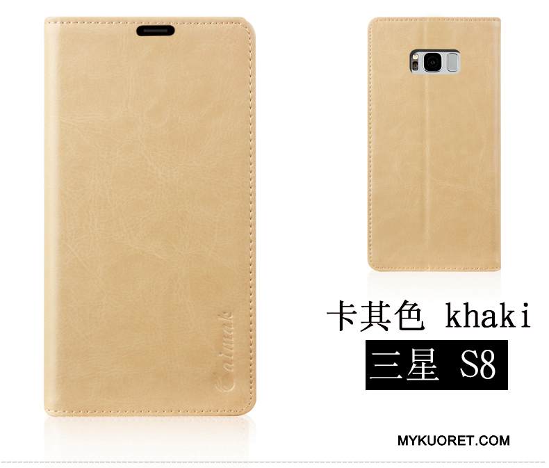 Kuori Samsung Galaxy S8 Kuoret Punainen Puhelimen Kuoret, Kotelo Samsung Galaxy S8 Laukut Murtumaton Trendi