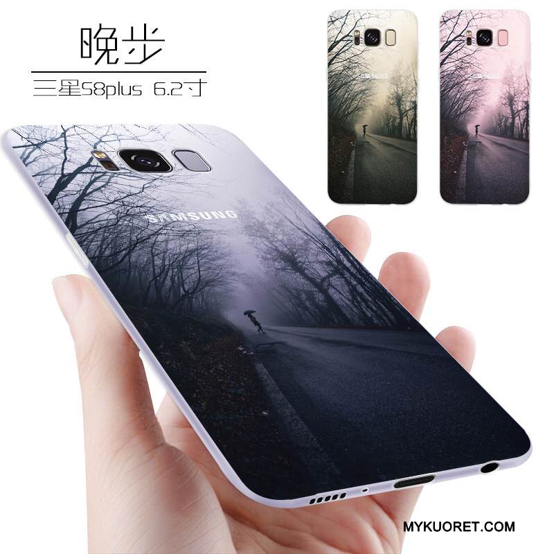 Kuori Samsung Galaxy S8+ Laukut Jauhe Murtumaton, Kotelo Samsung Galaxy S8+ Pehmeä Neste Trendi Ohut