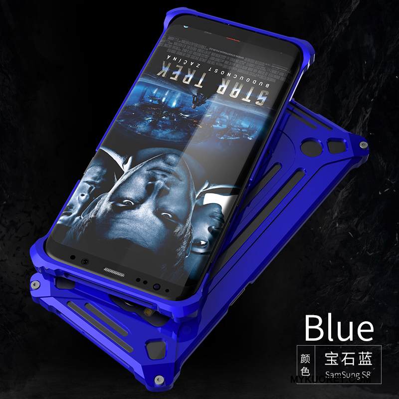 Kuori Samsung Galaxy S8 Laukut Kova Puhelimen Kuoret, Kotelo Samsung Galaxy S8 Metalli Murtumaton Persoonallisuus