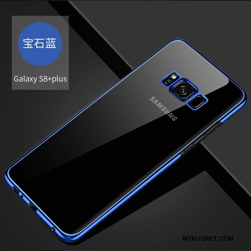 Kuori Samsung Galaxy S8+ Laukut Murtumaton Kova, Kotelo Samsung Galaxy S8+ Suojaus Kulta Läpinäkyvä