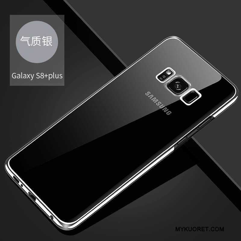 Kuori Samsung Galaxy S8+ Laukut Murtumaton Kova, Kotelo Samsung Galaxy S8+ Suojaus Kulta Läpinäkyvä
