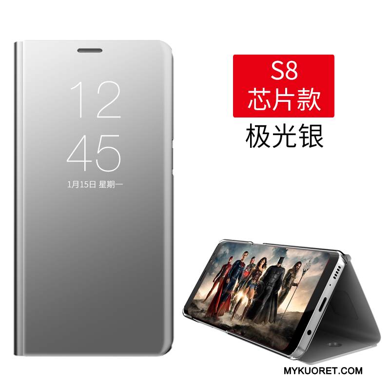 Kuori Samsung Galaxy S8 Laukut Murtumaton Puhelimen Kuoret, Kotelo Samsung Galaxy S8 Nahka