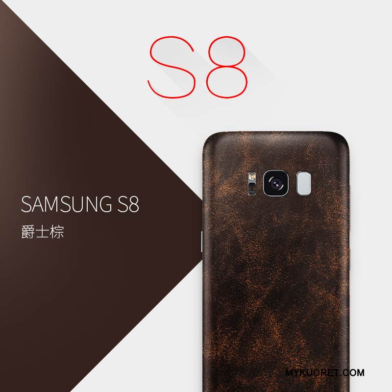 Kuori Samsung Galaxy S8 Laukut Oranssi Ultra, Kotelo Samsung Galaxy S8 Luova Keltainen Puhelimen Kuoret