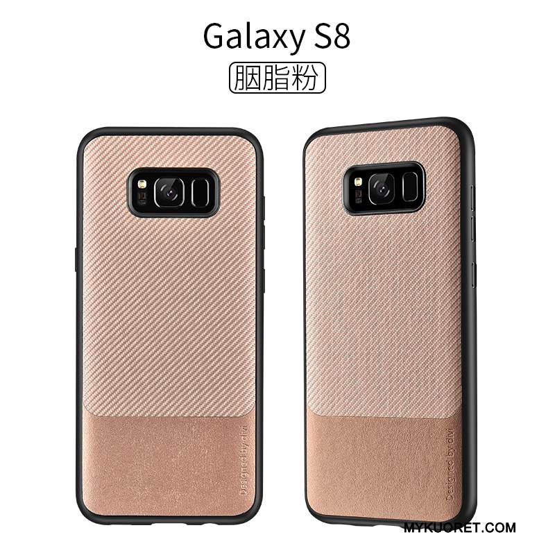 Kuori Samsung Galaxy S8 Laukut Pesty Suede Kulta, Kotelo Samsung Galaxy S8 Silikoni Persoonallisuus Puhelimen Kuoret