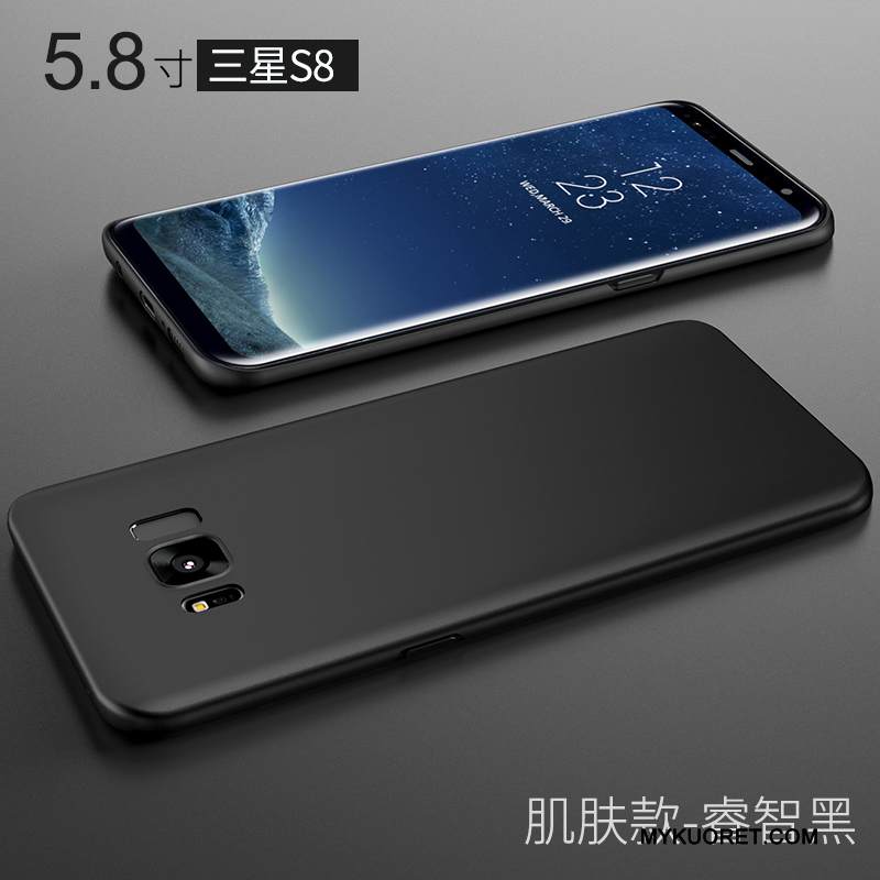 Kuori Samsung Galaxy S8 Laukut Pesty Suede Ohut, Kotelo Samsung Galaxy S8 Puhelimen Kuoret Kova