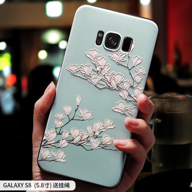 Kuori Samsung Galaxy S8 Laukut Puhelimen Kuoret Murtumaton, Kotelo Samsung Galaxy S8 Luova Ultra Punainen