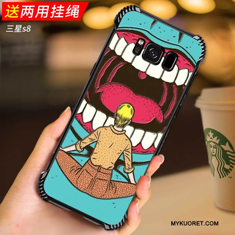 Kuori Samsung Galaxy S8 Laukut Puhelimen Kuoret Trendi, Kotelo Samsung Galaxy S8 Monivärinen Persoonallisuus Murtumaton
