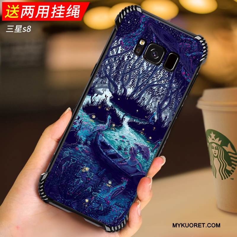 Kuori Samsung Galaxy S8 Laukut Puhelimen Kuoret Trendi, Kotelo Samsung Galaxy S8 Monivärinen Persoonallisuus Murtumaton